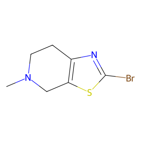 aladdin 阿拉丁 B174188 2-溴-5-甲基-4H,5H,6H,7H-[1,3]噻唑并[5,4-c]吡啶 143150-92-9 97%