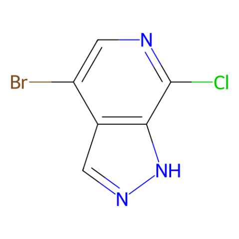 aladdin 阿拉丁 B174256 4-溴-7-氯-1H-吡唑并[3,4-c]吡啶 1446222-51-0 97%