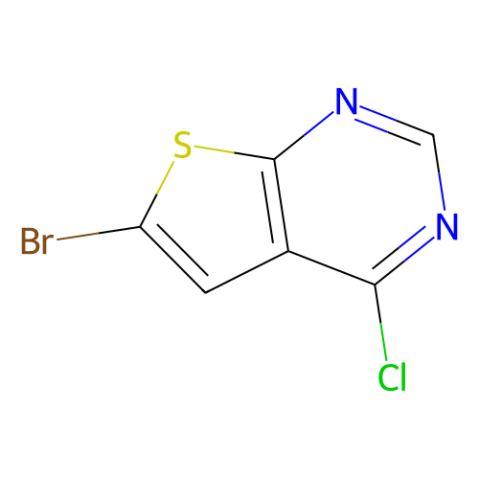 aladdin 阿拉丁 B176817 6-溴-4-氯噻吩并[2,3-d]嘧啶 56844-12-3 97%