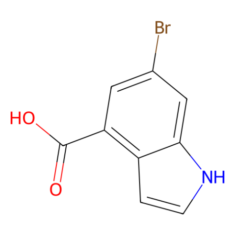 aladdin 阿拉丁 B178092 6-溴-1H-吲哚-4-羧酸 898746-91-3 97%
