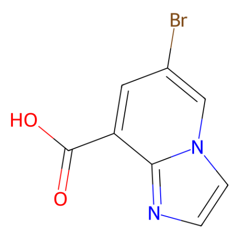 aladdin 阿拉丁 B178112 6-溴咪唑并[1,2-a]吡啶-8-羧酸 903129-78-2 97%