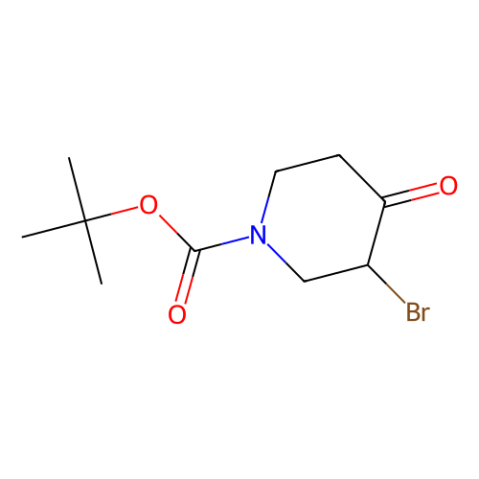 aladdin 阿拉丁 B182374 3-溴-4-氧-哌啶-1-羧酸叔丁酯 188869-05-8 97%