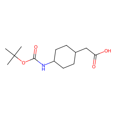 aladdin 阿拉丁 B182378 反式-(N-Boc-4-氨基环己基)乙酸 189153-10-4 95%