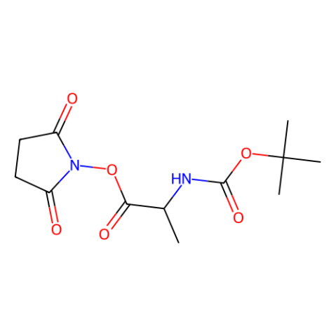 aladdin 阿拉丁 B183868 N-[(叔丁氧基)羰基]-D-丙氨酸 2,5-二氧代-1-吡咯烷基酯 34404-33-6 98%