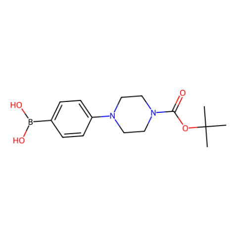 aladdin 阿拉丁 B184617 4-(4-BOC-哌嗪子基)苯基硼酸 457613-78-4 98%