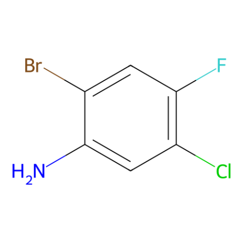 aladdin 阿拉丁 B187137 2-溴-5-氯-4-氟苯胺 85462-59-5 98%