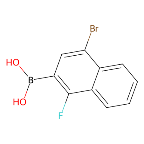 aladdin 阿拉丁 B188130 4-溴-1-氟萘-2-硼酸 913836-09-6 98%