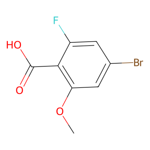 aladdin 阿拉丁 B191004 4-溴-2-氟-6-甲氧基苯甲酸 1472104-49-6 97%