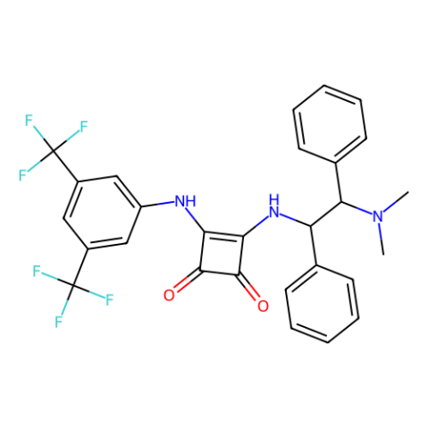 aladdin 阿拉丁 B281559 3-[[[3,5-双（三氟甲基）苯基]氨基]-4-[[（（1S，2S）-2-（二甲基氨基）-1,2-二苯基乙基]氨基]-3-环丁烯-1,2-二酮 1263205-97-5 98%,99% ee