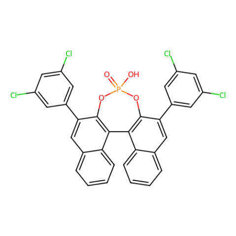aladdin 阿拉丁 B281861 （11bS）-2,6-双（3,5-二氯苯基）-4-羟基-4-氧化二萘[2,1-d:1'，2'-f][1,3,2]二氧膦杂七环 1374030-20-2 98%,99% ee