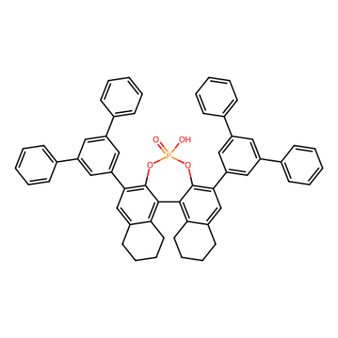 aladdin 阿拉丁 B281870 (S)-3,3'-双(3,5-二苯基苯基)-5,5',6,6',7,7',8,8'-八氢-1,1'-联萘酚磷酸酯 1496637-09-2 97%