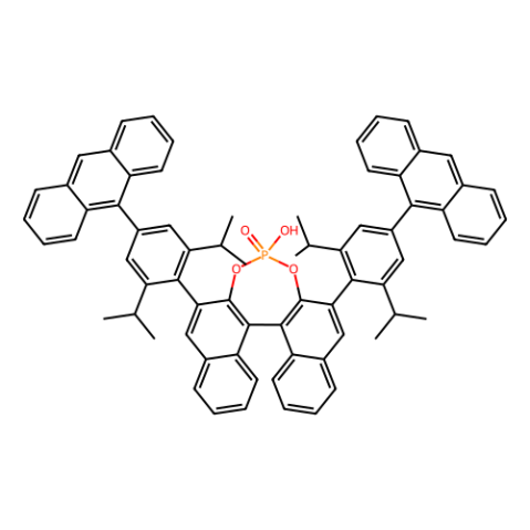 aladdin 阿拉丁 B282298 （11bR）-2,6-双[4-（9-蒽基）-2,6-双（异丙基）苯基]-4-羟基-4-氧化物-二萘并[2,1-d：1''，2 ''-f] [1,3,2]二氧杂磷醚 1236191-19-7 95%,99% ee