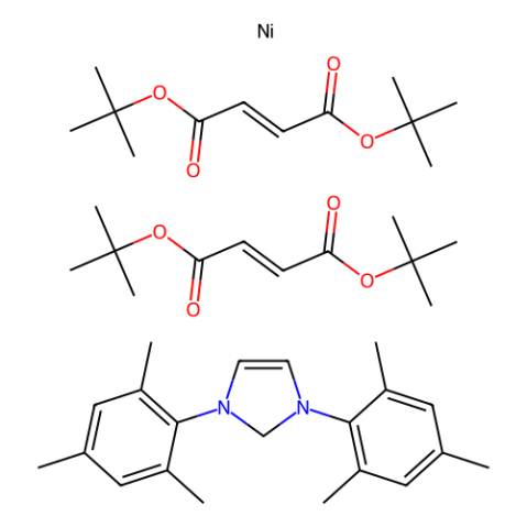 aladdin 阿拉丁 B282513 富马酸双（二叔丁酯）（1,3-双（2,4,6-三甲基苯基）咪唑-2-亚烷基）镍（0） 2230140-59-5 96%