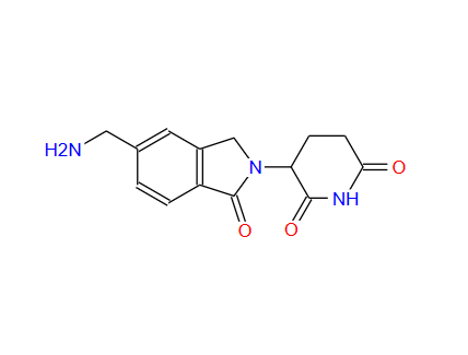 1010100-28-3；3-[5-(氨甲基)-1-氧代异吲哚啉-2-基]哌啶-2,6-二酮