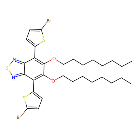 aladdin 阿拉丁 B290491 4,7-双(5-溴噻吩-2-基)-5,6-双(n-辛氧基)-2,1,3-苯并噻二唑 1192352-10-5 98%