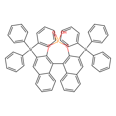 aladdin 阿拉丁 B299329 (S)-3,3′-双(三苯甲硅烷基)-1,1′-联萘-2,2′-二酚磷酸酯 929097-92-7 98% ee，99%