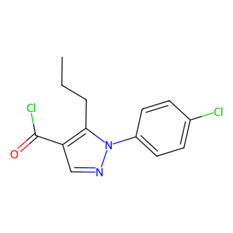 aladdin 阿拉丁 B300020 1-(4-氯苯基)-5-丙基-1H-吡唑-4-酰氯 175137-18-5 95%