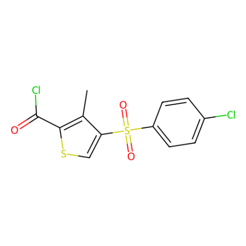 aladdin 阿拉丁 B300021 4-[(4-氯苯基)磺酰基]-3-甲基噻吩-2-酰氯 175137-66-3 95%