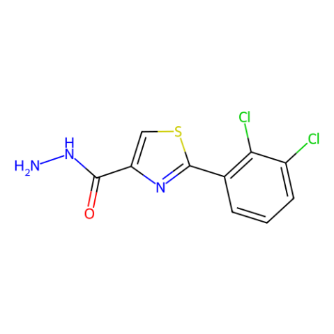 aladdin 阿拉丁 B300040 2-(2,3-二氯苯基)-1,3-噻唑-4-酰肼 175276-87-6 95%