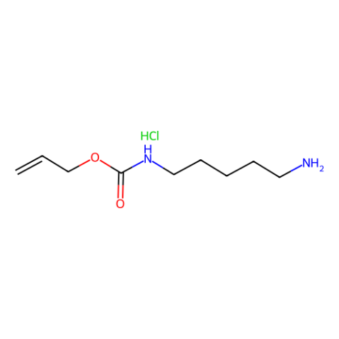 aladdin 阿拉丁 B300559 烯丙基N-(5-氨基戊基)氨基甲酸盐酸盐 207676-44-6 95%