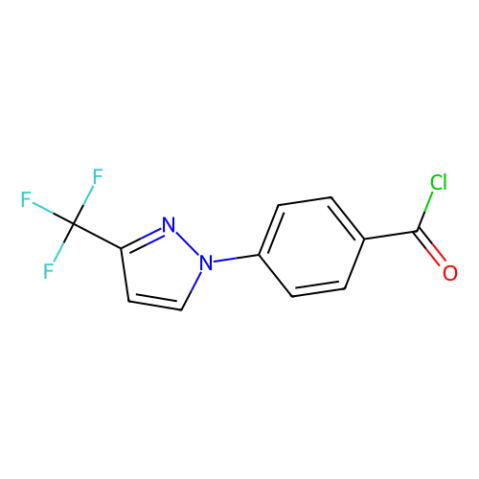 aladdin 阿拉丁 B300590 4-[3-(三氟甲基)-1H-吡唑-1基]苯甲酰氯 220461-85-8 95%