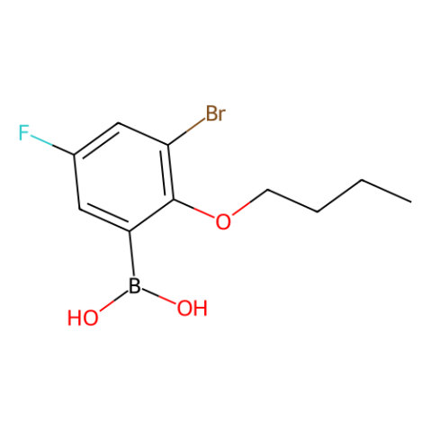 aladdin 阿拉丁 B300812 3-溴-2-丁氧基-5-氟苯基硼酸 352534-85-1 95%