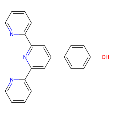 aladdin 阿拉丁 B300960 4'-（4-羟基苯基）-2,2':6',2-三联吡啶 89972-79-2 97%