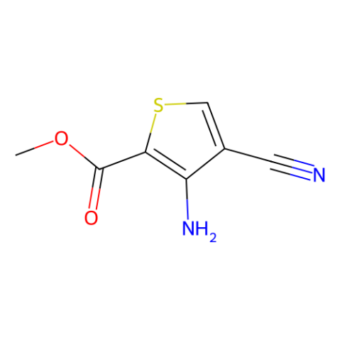 aladdin 阿拉丁 B301099 (3-氨基-4-氰基噻吩基)-2-甲酸甲酯 102123-28-4 95%