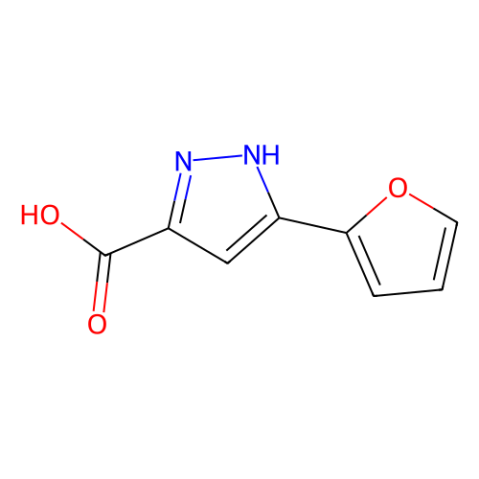 aladdin 阿拉丁 B301119 5-(2-呋喃)-1-氢-吡唑-3-甲酸 116153-81-2 ≧95%