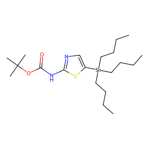 aladdin 阿拉丁 B301182 2-(N-BOC)-5-(三丁基锡基)噻唑 243972-26-1 ≧95%