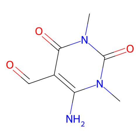 aladdin 阿拉丁 B301293 6－胺－1,3－二甲基－2,4－二羰基－1,2,3,4－四氢哌啶－5－甲醛 54660-80-9 ≥95%