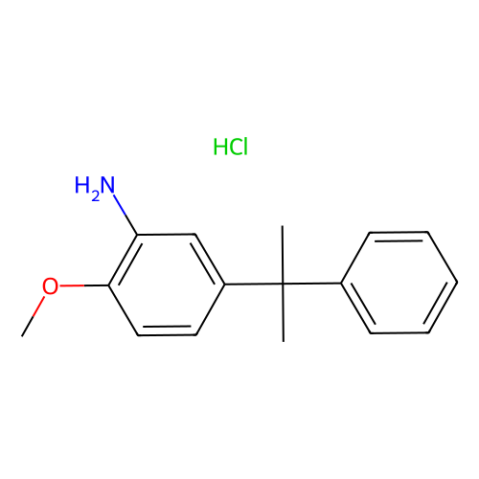 aladdin 阿拉丁 B301326 2-甲氧基-5-(2-苯基异丙基-)苯胺盐酸盐 58999-69-2 ≧95%