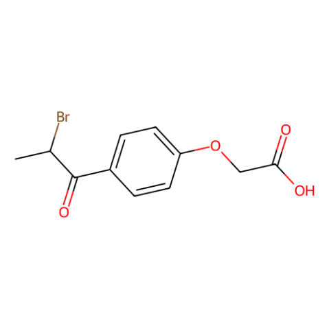 aladdin 阿拉丁 B340033 4-（2-溴丙酰基）苯氧乙酸 33254-93-2 ≥95%