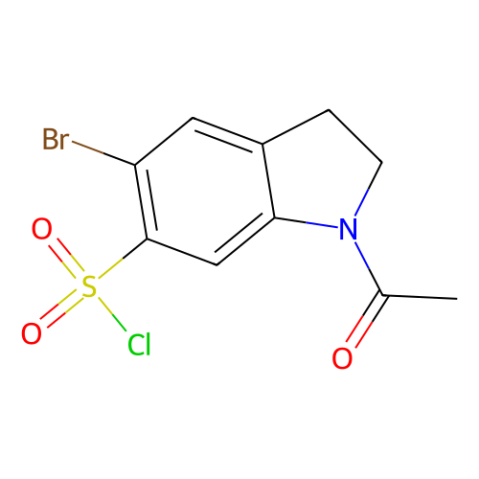 aladdin 阿拉丁 B351736 5-溴-1-乙酰基-2,3-二氢-1H-吲哚-6-磺酰氯 107144-42-3 95%