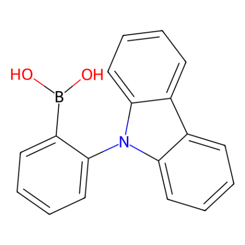 aladdin 阿拉丁 B396357 2-(9H-咔唑-9-基)苯硼酸 (含不同量的酸酐) 1189047-28-6 98%