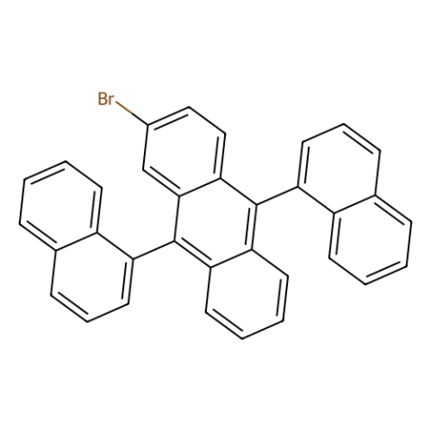 aladdin 阿拉丁 B405183 2-溴-9,10-二(1-萘基)蒽 929031-39-0 98%