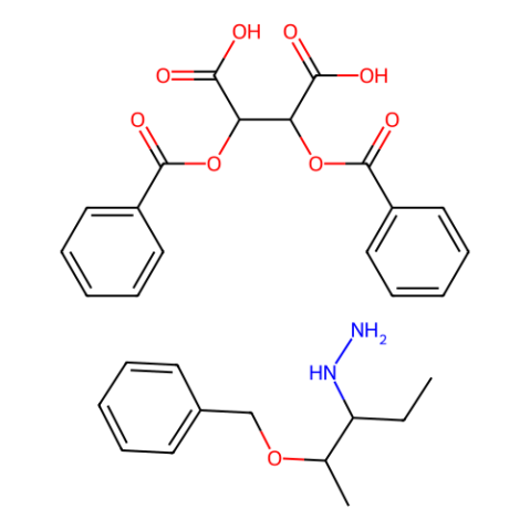 aladdin 阿拉丁 B419385 [(2S,3S)-2-(苄氧基)-3-戊基]肼-(2S,3S)-2,3-二(苯酰氧基)丁二酸 183871-36-5 98%