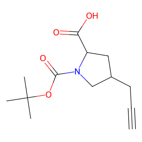 aladdin 阿拉丁 B464141 Boc-(R)-4-(2-丙炔基)-L-脯氨酸 959581-98-7 ≥96%