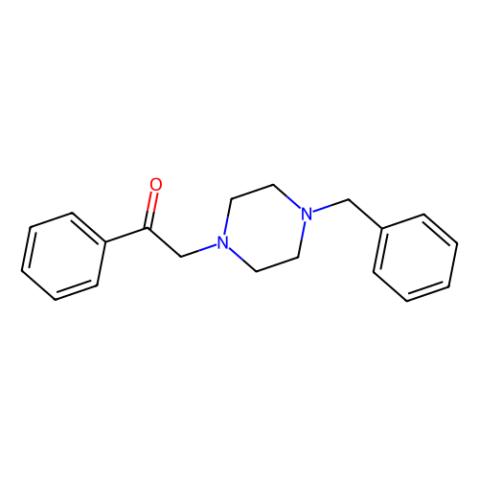 aladdin 阿拉丁 B468157 2-(4-苄基-1-piperazinyl)-1-苯乙酮氢溴酸盐 41298-80-0 96%