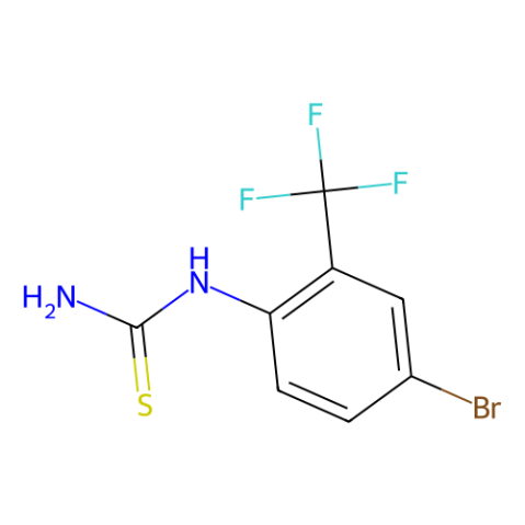 aladdin 阿拉丁 B468937 [4-溴-2-(三氟甲基)苯基]硫脲 208186-71-4 97%