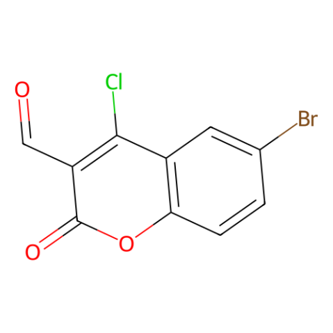 aladdin 阿拉丁 B469288 6-溴-4-氯-3-甲酰基香豆素 51069-90-0 97%