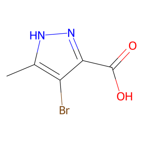 aladdin 阿拉丁 B469754 4-溴-3-甲基-1H-吡唑-5-羧酸 861382-63-0 97%