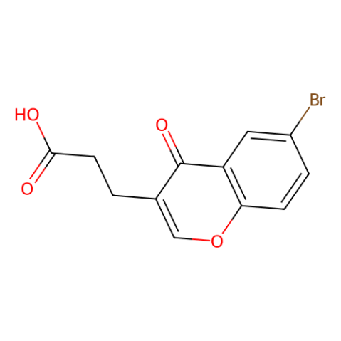 aladdin 阿拉丁 B469778 6-溴代色酮-3-propionic acid 870703-98-3 97%