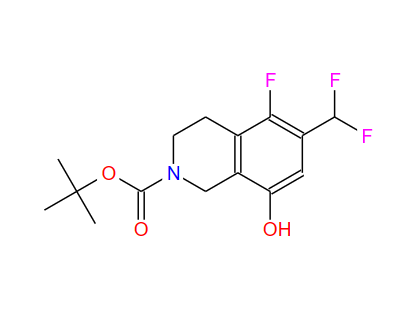 2159123-11-0；6-(二氟甲基)-5-氟-8-羟基-3,4-二氢异喹啉-2(1H)-羧酸叔丁酯