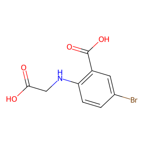 aladdin 阿拉丁 B477065 5-溴-N-(羧甲基)邻氨基苯甲酸 32253-75-1 工业级,  90%