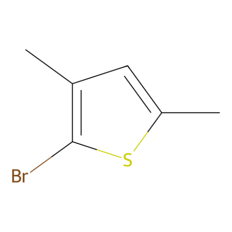 aladdin 阿拉丁 B477334 2-溴-3,5-二甲基噻吩 172319-76-5 含有碳酸氢钠作为稳定剂,96%