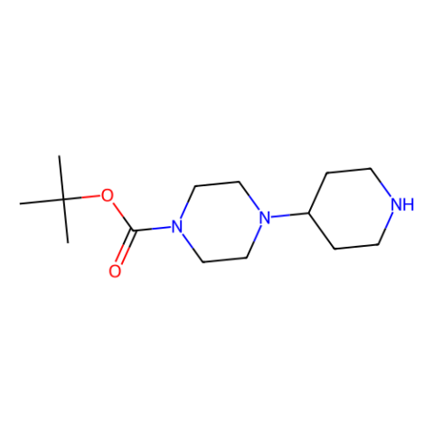 aladdin 阿拉丁 B478818 1-Boc-4-(piperi二n-4-基)-哌嗪 205059-24-1 试剂级