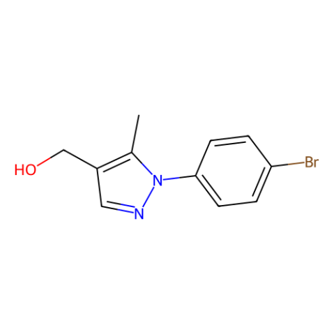 aladdin 阿拉丁 B480061 (1-(4-溴苯基)-5-甲基-1H-吡唑-4-基)甲醇 1202028-71-4 95%