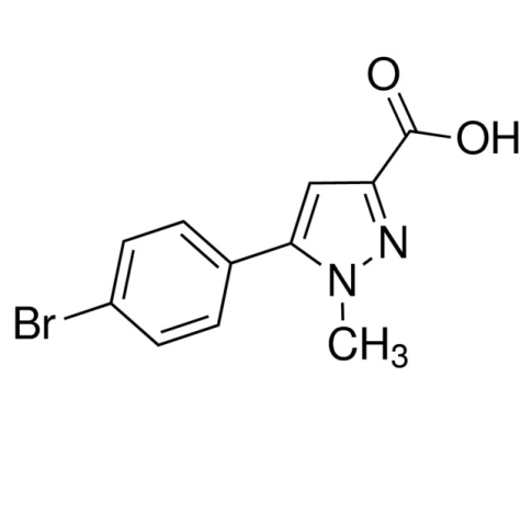 aladdin 阿拉丁 B480546 5-(4-溴苯基)-1-甲基-1H-吡唑-3-羧酸 852815-32-8 97%