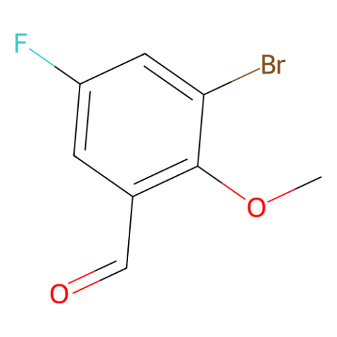 aladdin 阿拉丁 B586125 3-溴-5-氟-2-甲氧基苯甲醛 1009093-60-0 97%